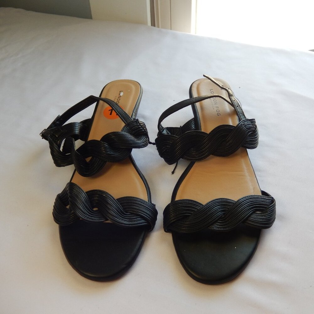 London fog Sandals-Black-size 11